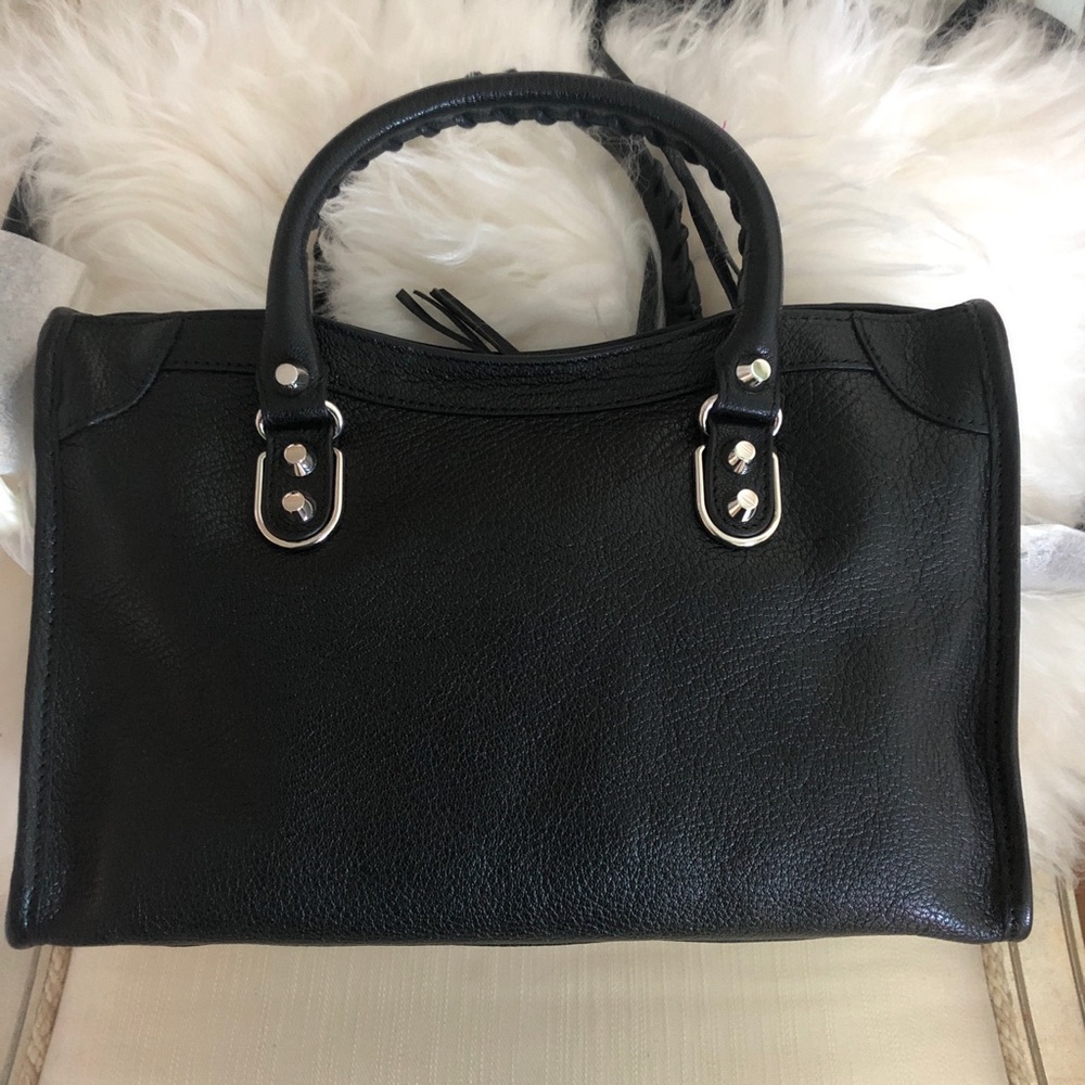 ❗️SOLD❗️🎉HP🎉Balenciaga Metallic Edge City Chevre - Picture 5 of 16
